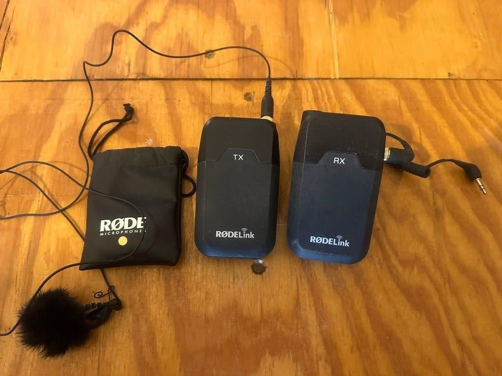 Rodelink RX en TX draadloze camera geluidsontvanger, Ophalen of Verzenden, Zo goed als nieuw, Overige typen, Draadloos