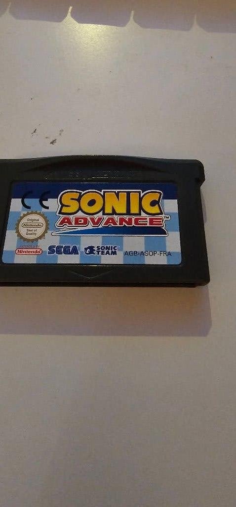 Sonic Advance, Spelcomputers en Games, Games | Nintendo Game Boy, Avontuur en Actie, 1 speler, Ophalen of Verzenden, Zo goed als nieuw