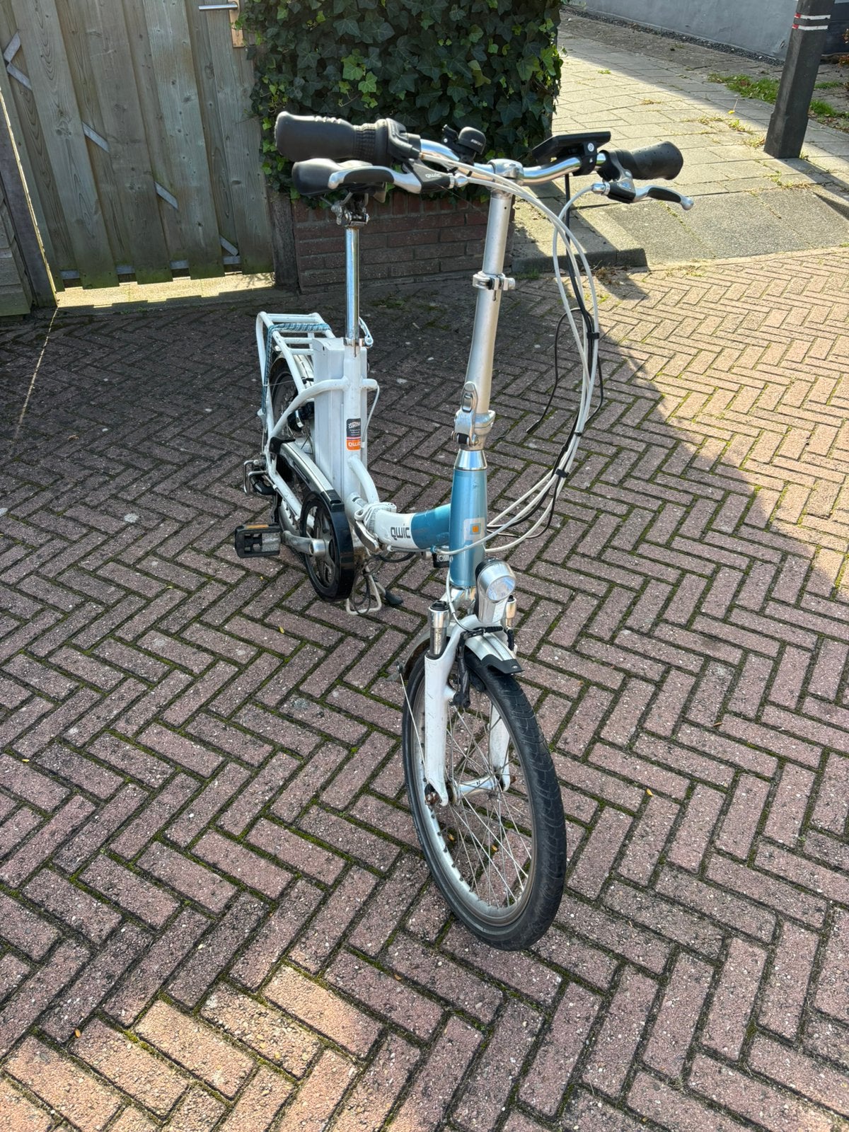 QWIC elektrische vouwfiets, Gebruikt, Velgrem, 16 tot 18 inch, Versnellingen