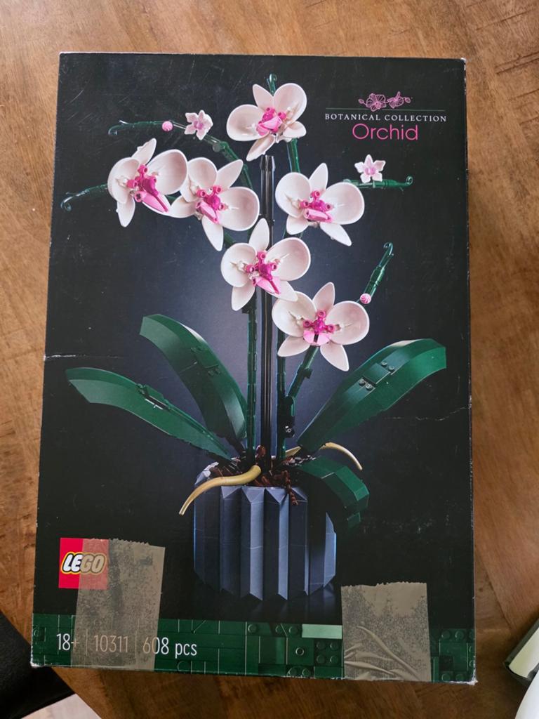 LEGO Botanical Collection Orchidee 10311 - Compleet, Ophalen of Verzenden, Gebruikt