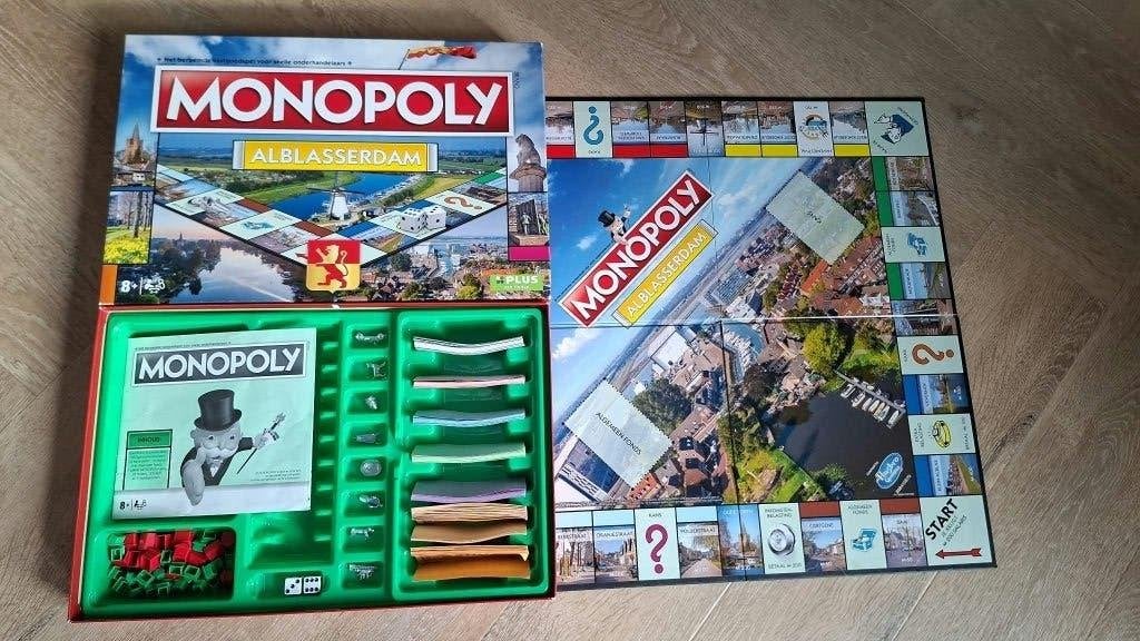 bordspel nieuw limited Monopoly Alblasserdam Monopolie, Een of twee spelers, Ophalen of Verzenden, Nieuw, Monopoly