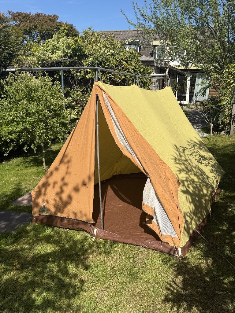 Tent, Caravans en Kamperen, Ophalen, Gebruikt, Tot en met 4