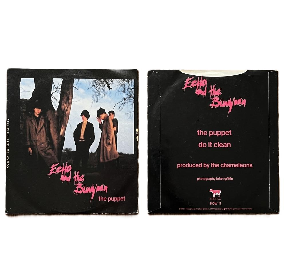 original single- echo & the bunnymen- the puppey *1981*, Cd's en Dvd's, Fotohoes, Overige genres, 7 inch, Ophalen of Verzenden