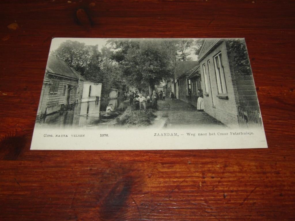 565- ZAANDAM, WEG NAAR HET CZAAR PETERHUISJE, Verzenden, Voor 1920, Ongelopen, Noord-Holland