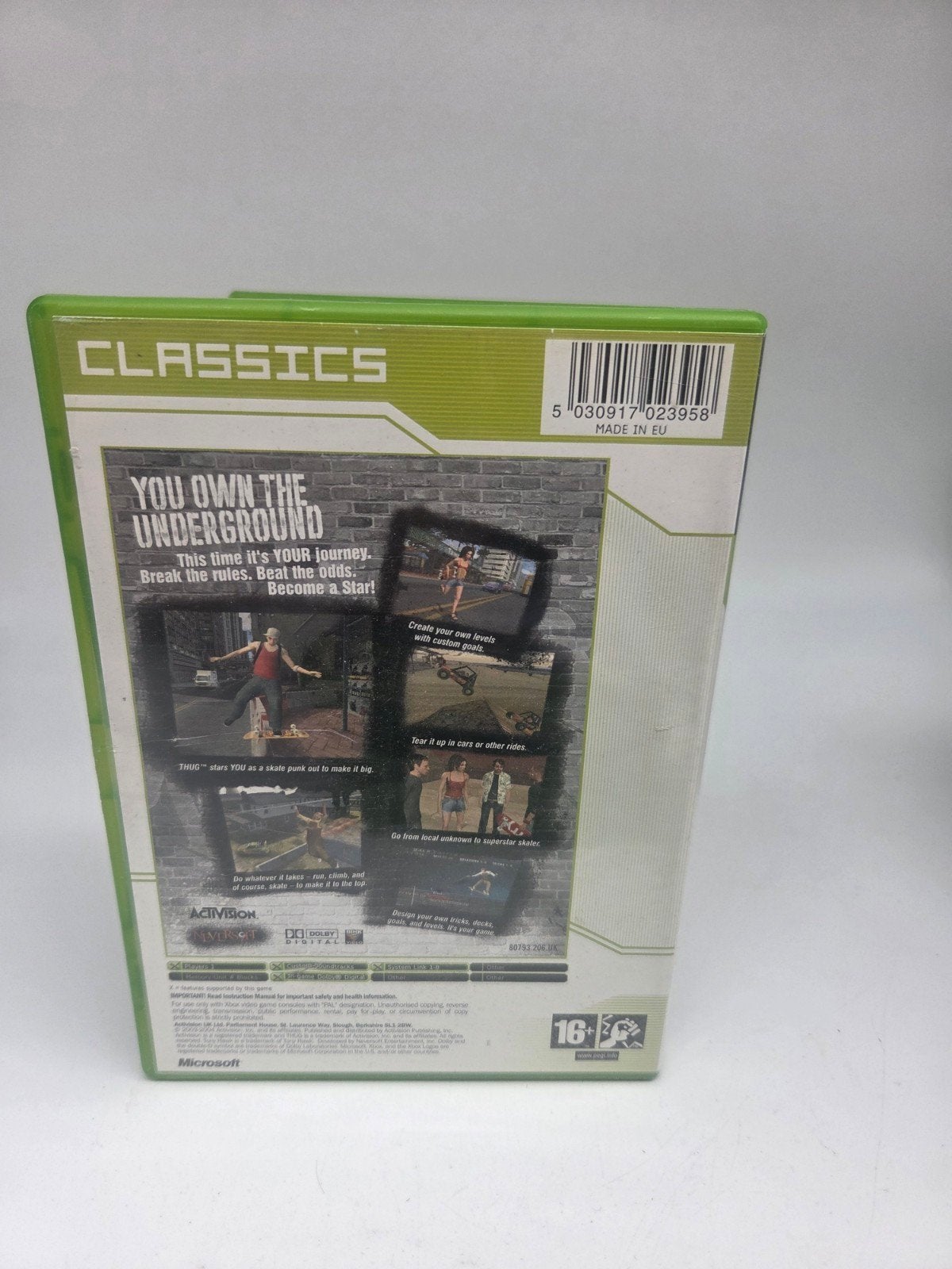 Tony Hawk's Underground - Xbox Classics, Activision, 2 spelers, Eén computer, Ophalen of Verzenden