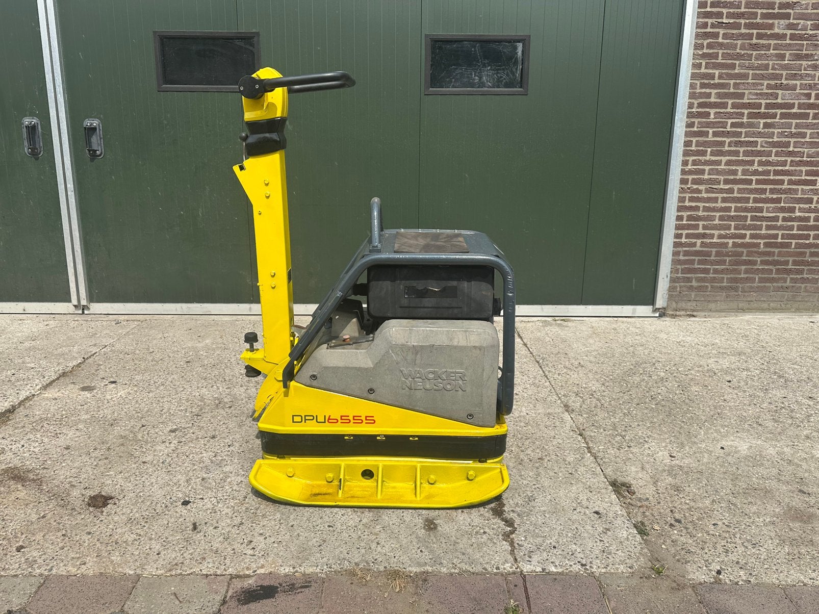 Wacker neuson dpu 6555 Hehap trilplaat 6ton, Ophalen of Verzenden