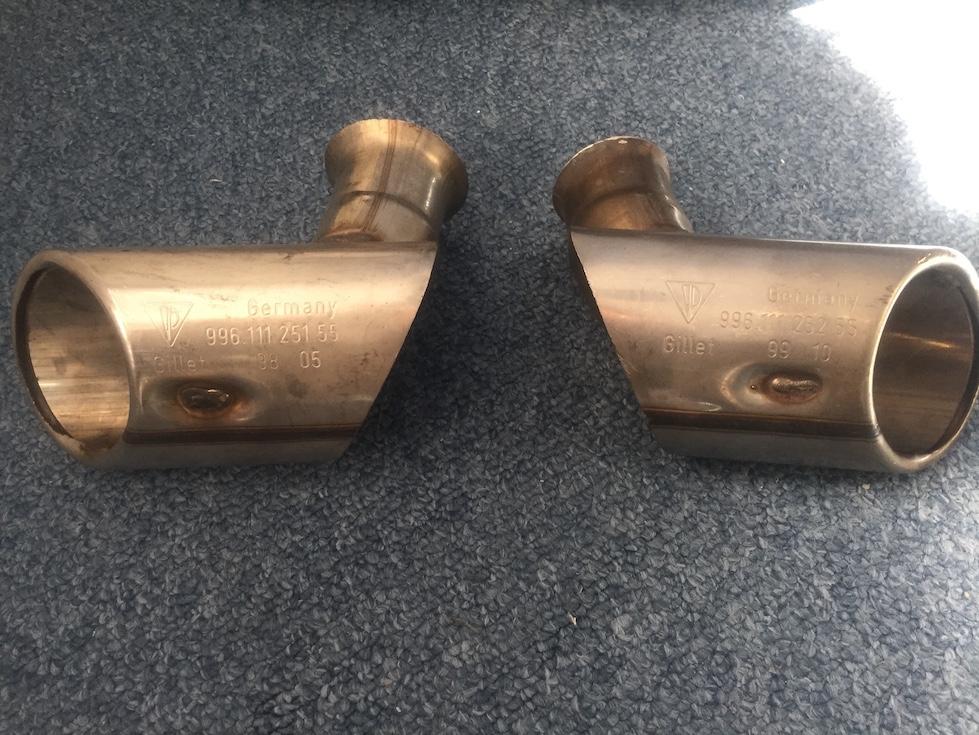 Porsche 996 uitlaatstukken originele, Ophalen of Verzenden, Nieuw, Porsche