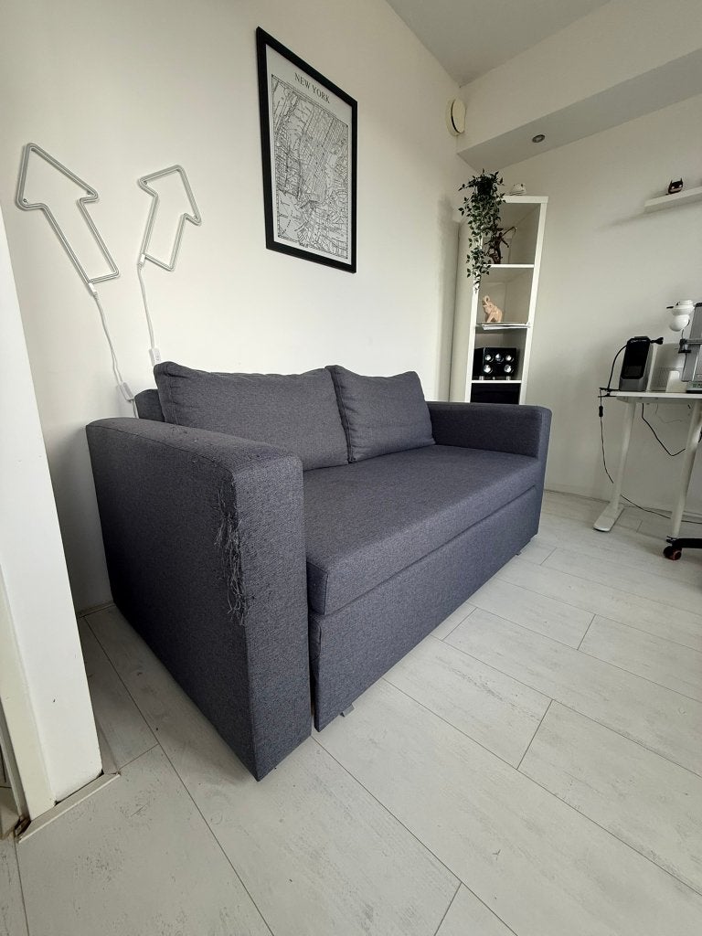 Compacte slaapbank, Huis en Inrichting, Ophalen, Gebruikt, Tweepersoons, Overige maten