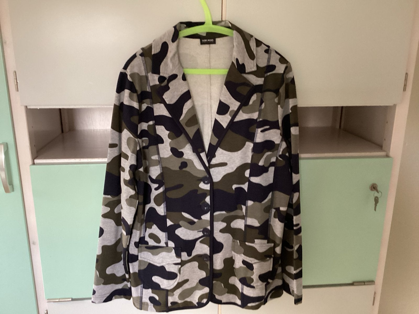 Gerry Weber camouflage jasje - Zo goed als nieuw, Meerkleurig, Maat 42/44 (L), Ophalen of Verzenden, Zo goed als nieuw