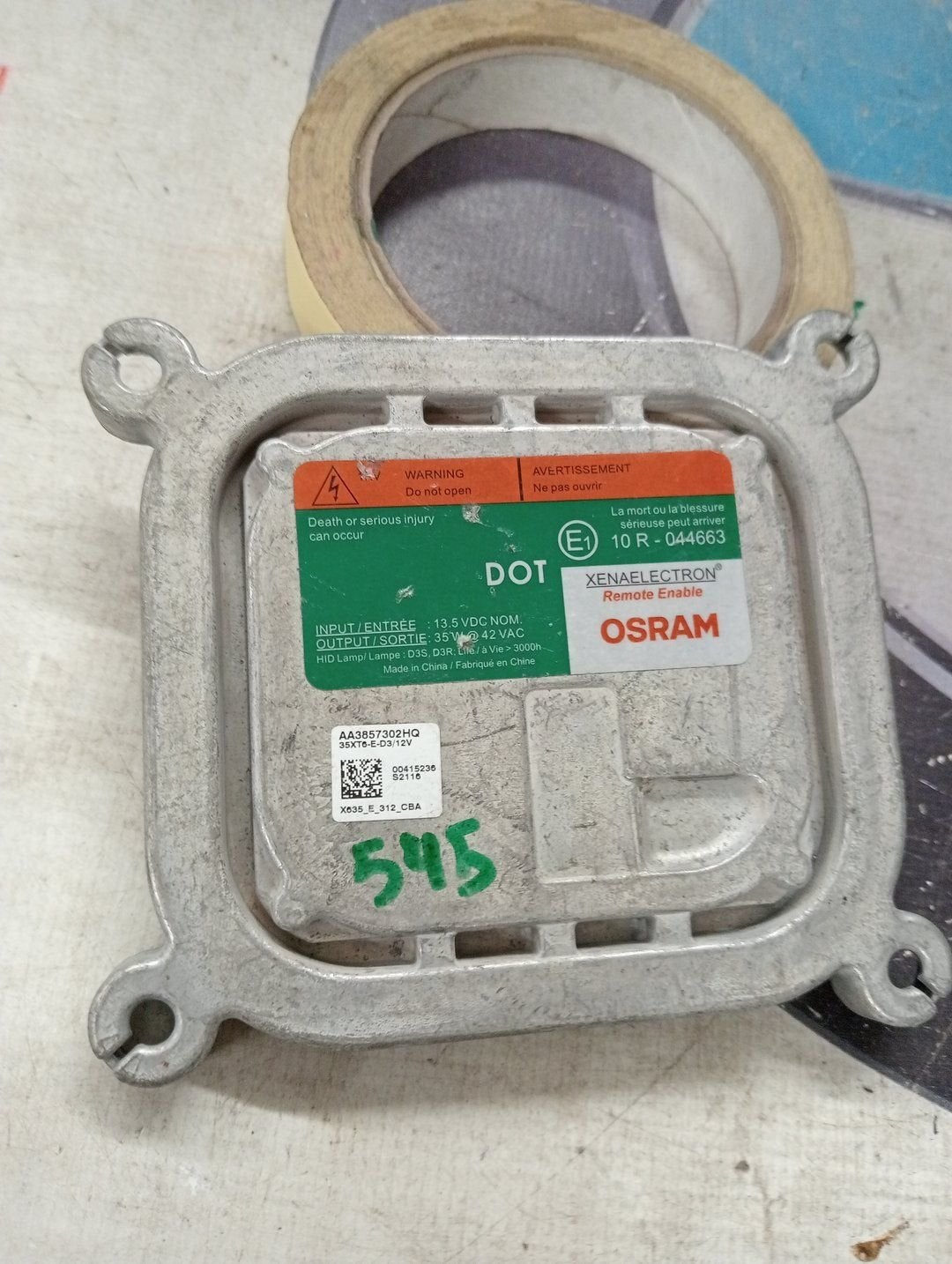 ford koplamp module (aa3857302hq), Auto-onderdelen, Gebruikt, -, -, Ophalen of Verzenden