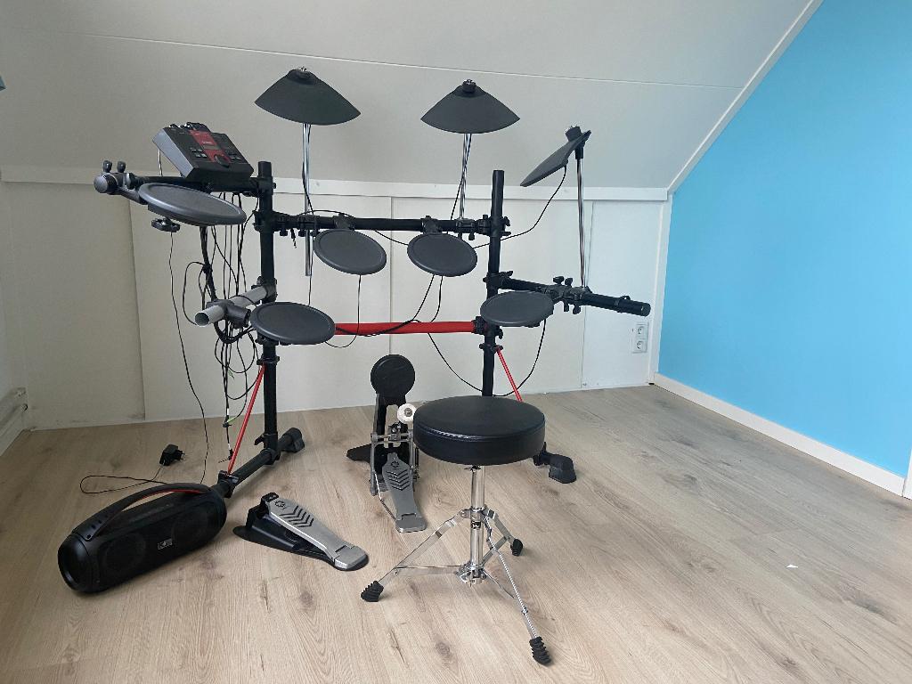 Elektronisch drumstel YAMAHA DTXPLorer extra bekken, Muziek en Instrumenten, Ophalen, Gebruikt, Yamaha, Elektronisch