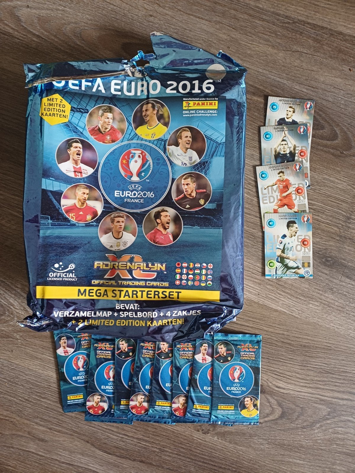 Panini Eufa 2016 France Adrenalyn XL, Ophalen of Verzenden, Zo goed als nieuw, Buitenlandse clubs, Poster, Plaatje of Sticker