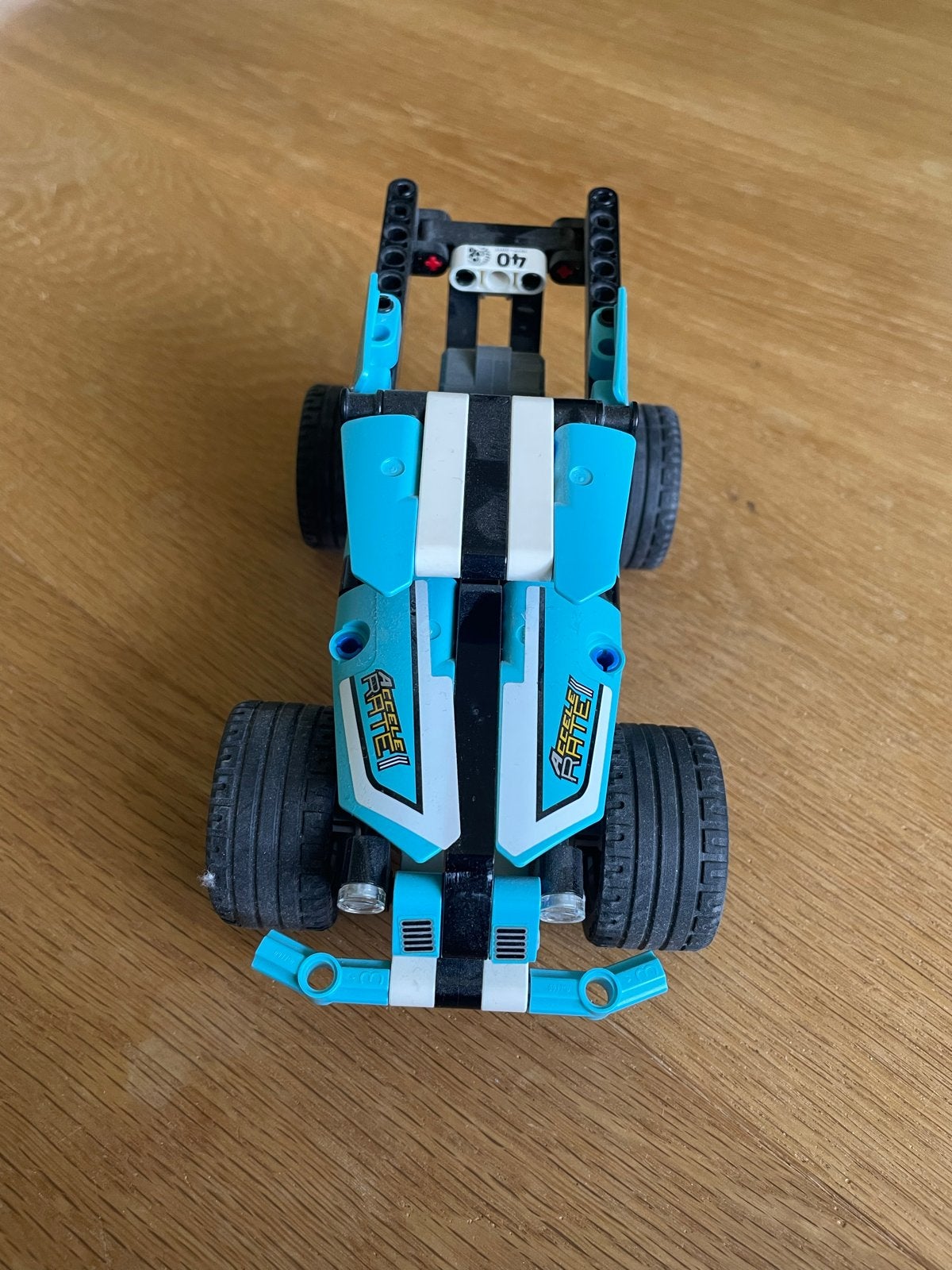 Lego Technic Race Truck - Blauw/Wit, Ophalen of Verzenden, Gebruikt, Overige merken