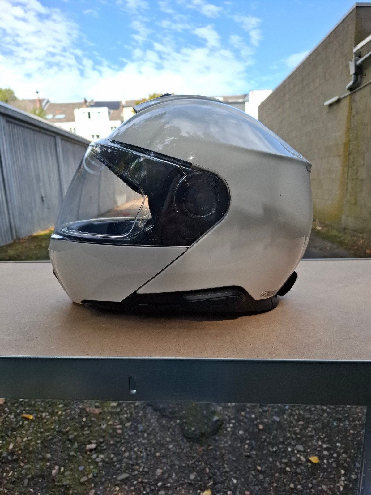 Schuberth C5 helm met SC2 communicatiesysteem. Maat 59., Overige merken, Systeemhelm, Dames, Ophalen of Verzenden