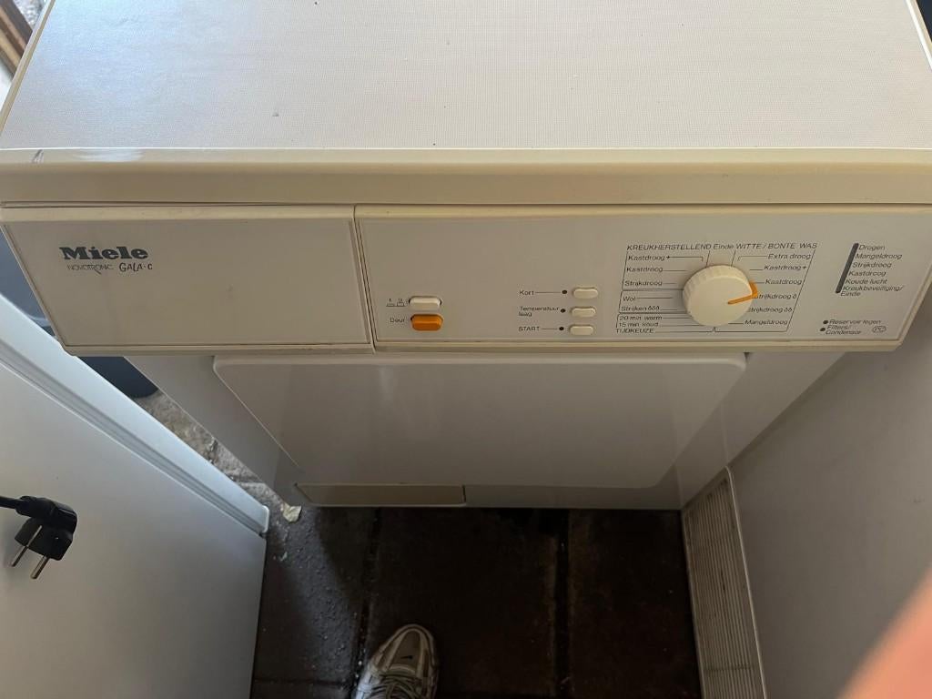 Wasdroger, Witgoed en Apparatuur, Wasdrogers, Gebruikt, Condens, Voorlader, 6 tot 8 kg, 85 tot 90 cm, Anti-kreukfase, Ophalen