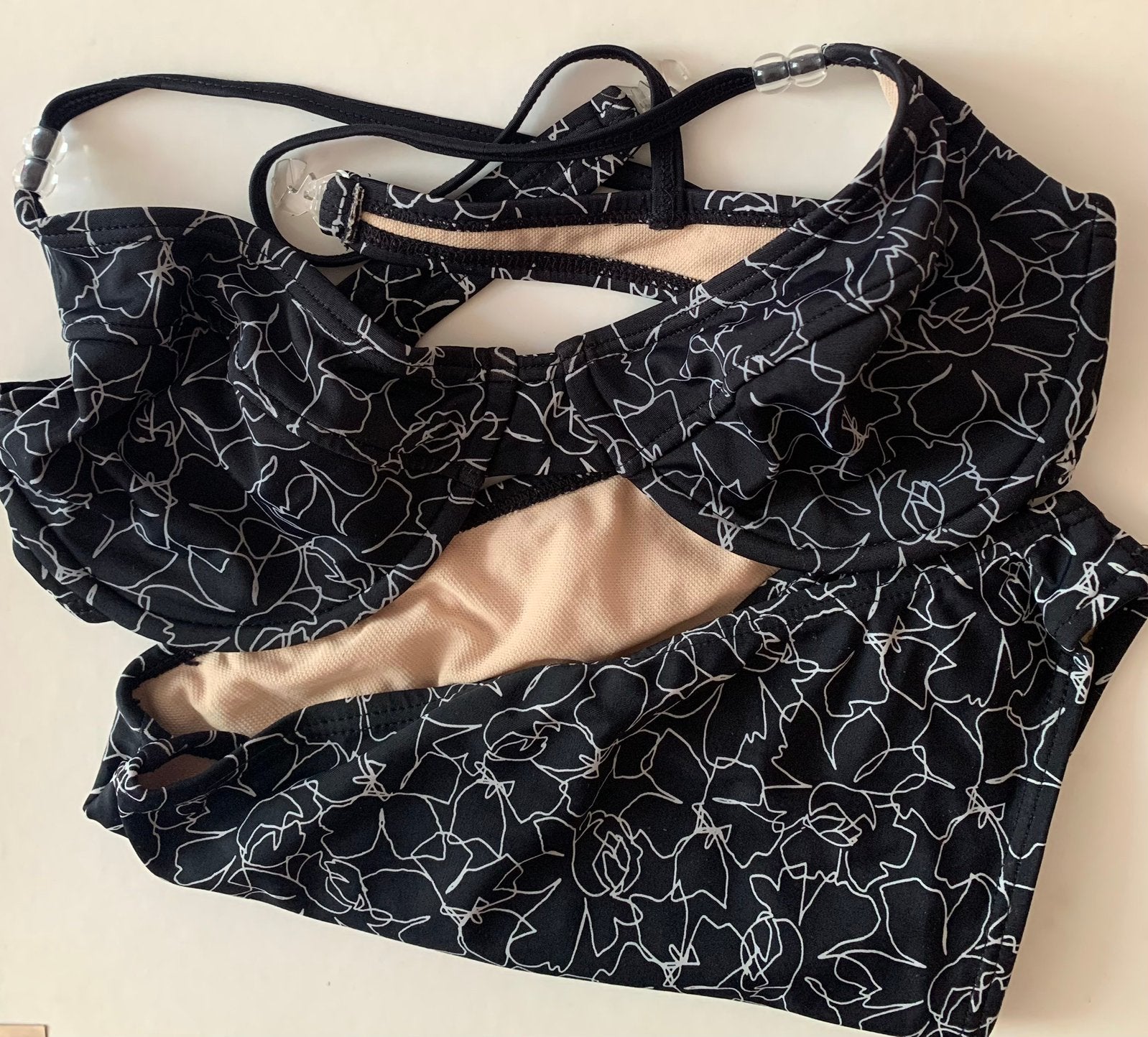 Esprit Sports zwarte bikini maat 40, Ophalen of Verzenden, Gedragen, Zwart, Bikini