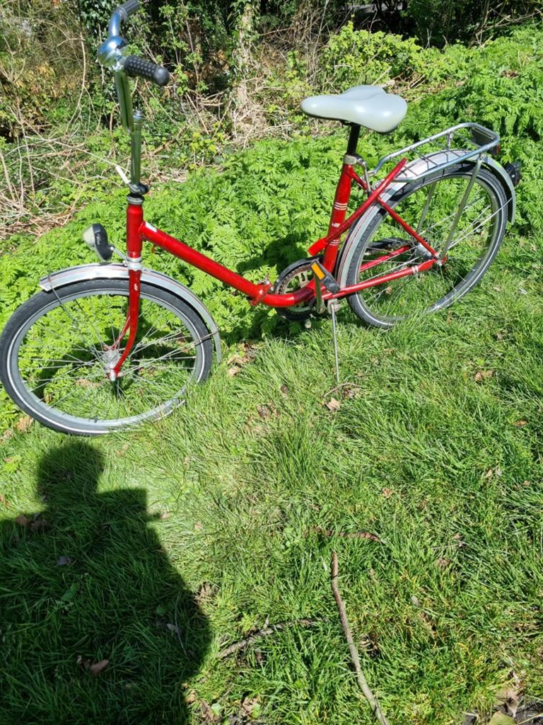 Vouwfiets of deelfiets., Fietsen en Brommers, Fietsen | Oldtimers, Minder dan 47 cm, Ophalen of Verzenden