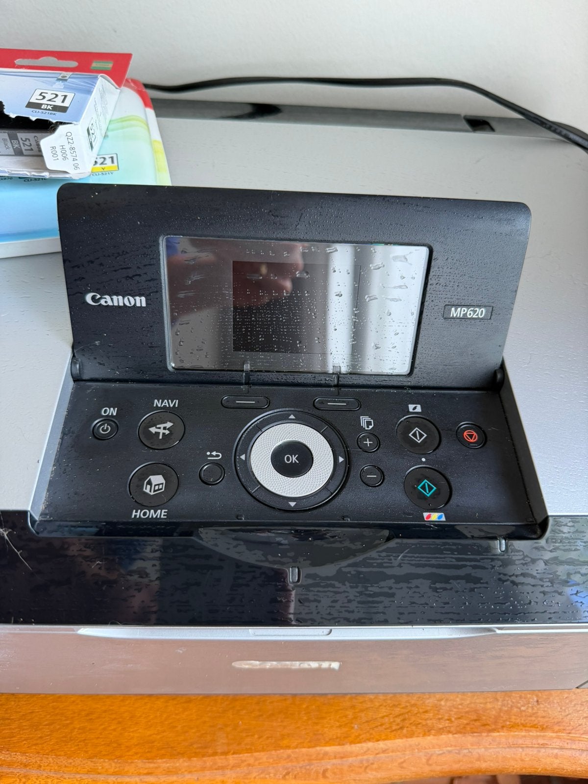Inktjet printer merk Canon - MP620 incl inktcartridges, Ophalen, Gebruikt, Inkjetprinter, All-in-one