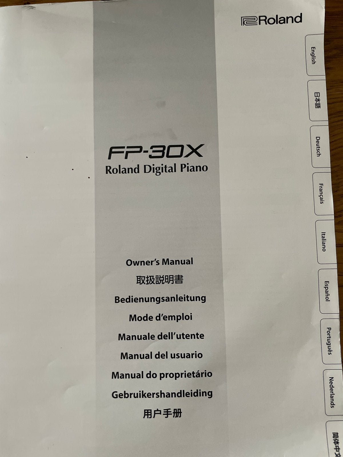 Roland FP-30X Digitaal Piano - Zo goed als nieuw, Muziek en Instrumenten, Piano's, Ophalen, Zwart, Digitaal, Zo goed als nieuw