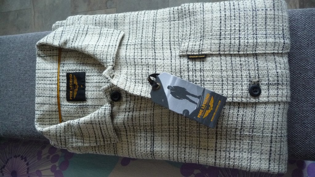 PME Legend M – Crème/zwart (Overblouse), Overige kleuren, Nieuw, Pme Legend, Halswijdte 39/40 (M)
