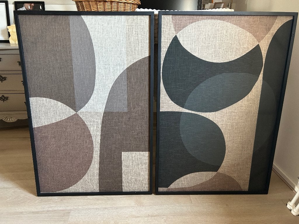 By-boo schilderijen, Ophalen, Zo goed als nieuw, Schilderij, 75 – 100