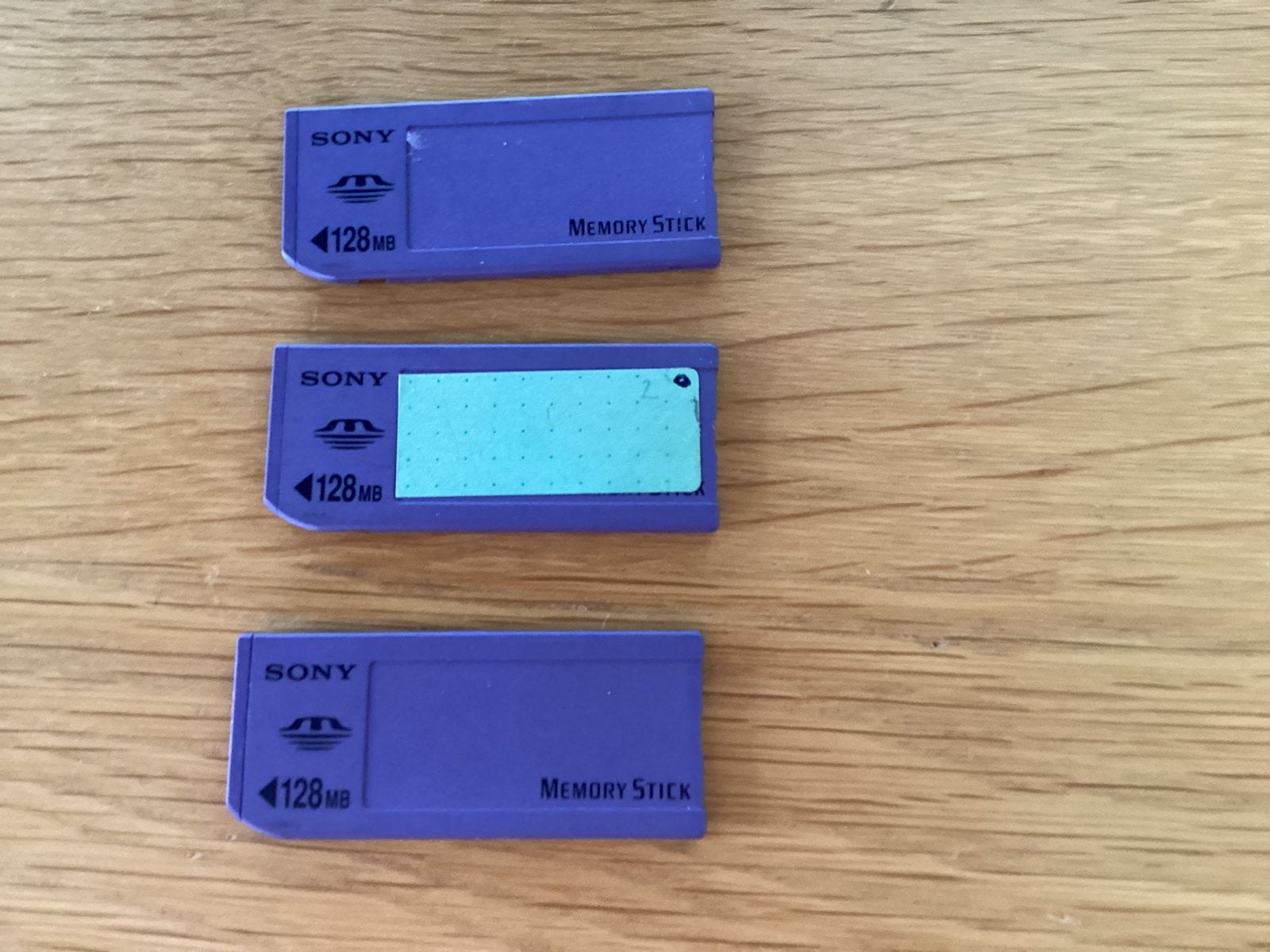 Sony memory stick128 mb, Ophalen, Zo goed als nieuw