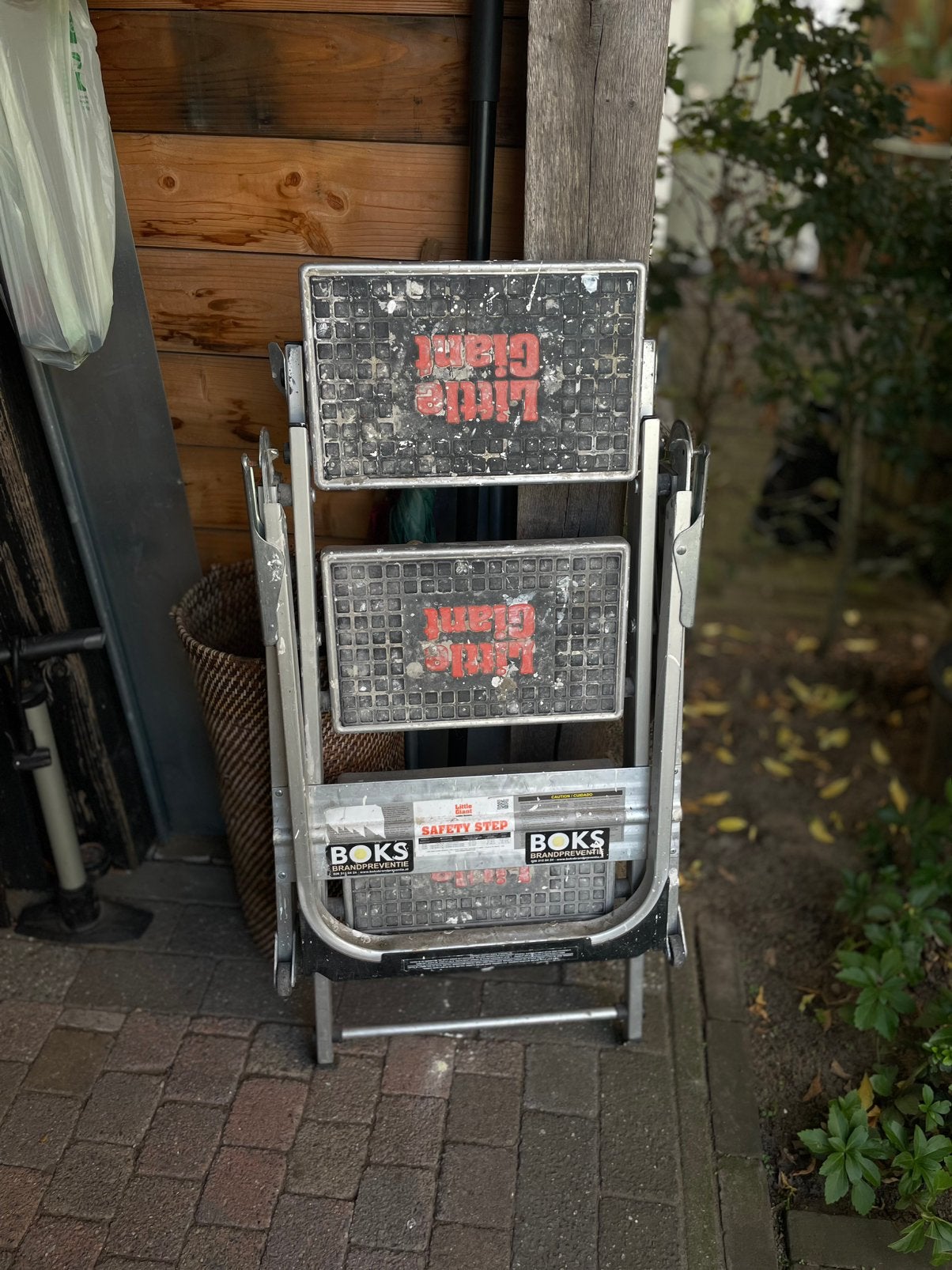 Stucadoortrap, Doe-het-zelf en Verbouw, Ophalen, Zo goed als nieuw, Minder dan 2 meter