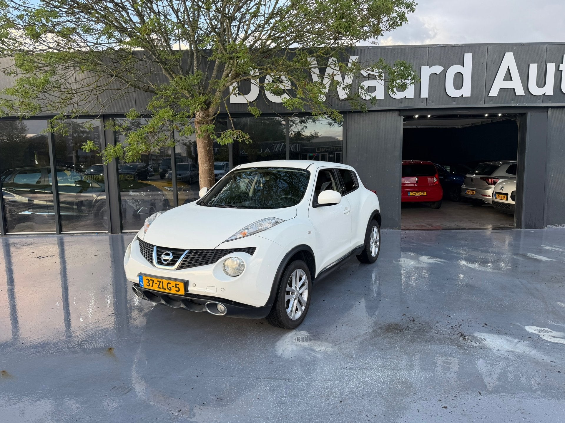 Nissan Juke 1.6 Acenta/ airco/cruise/NAP/camera/1e eigenaar/, Auto's, Voorwielaandrijving, 4 cilinders, Origineel Nederlands, Bedrijf