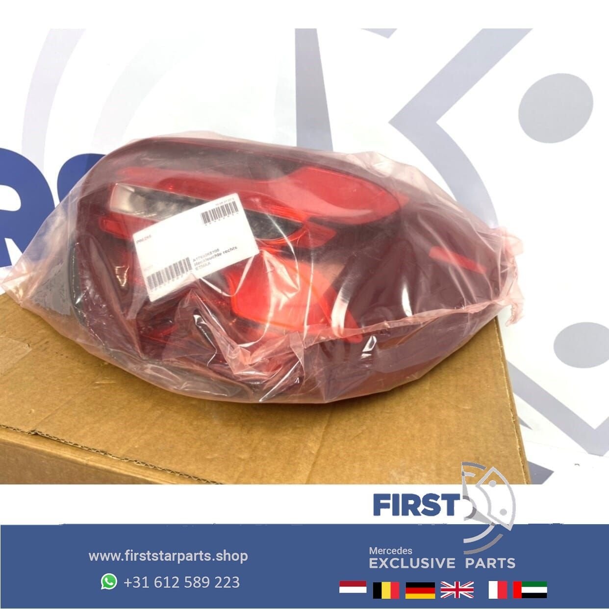 W176 Facelift achterlicht RECHTS VOL LED MB A Klasse 2013-20, Gebruikt, -, Ophalen of Verzenden, -