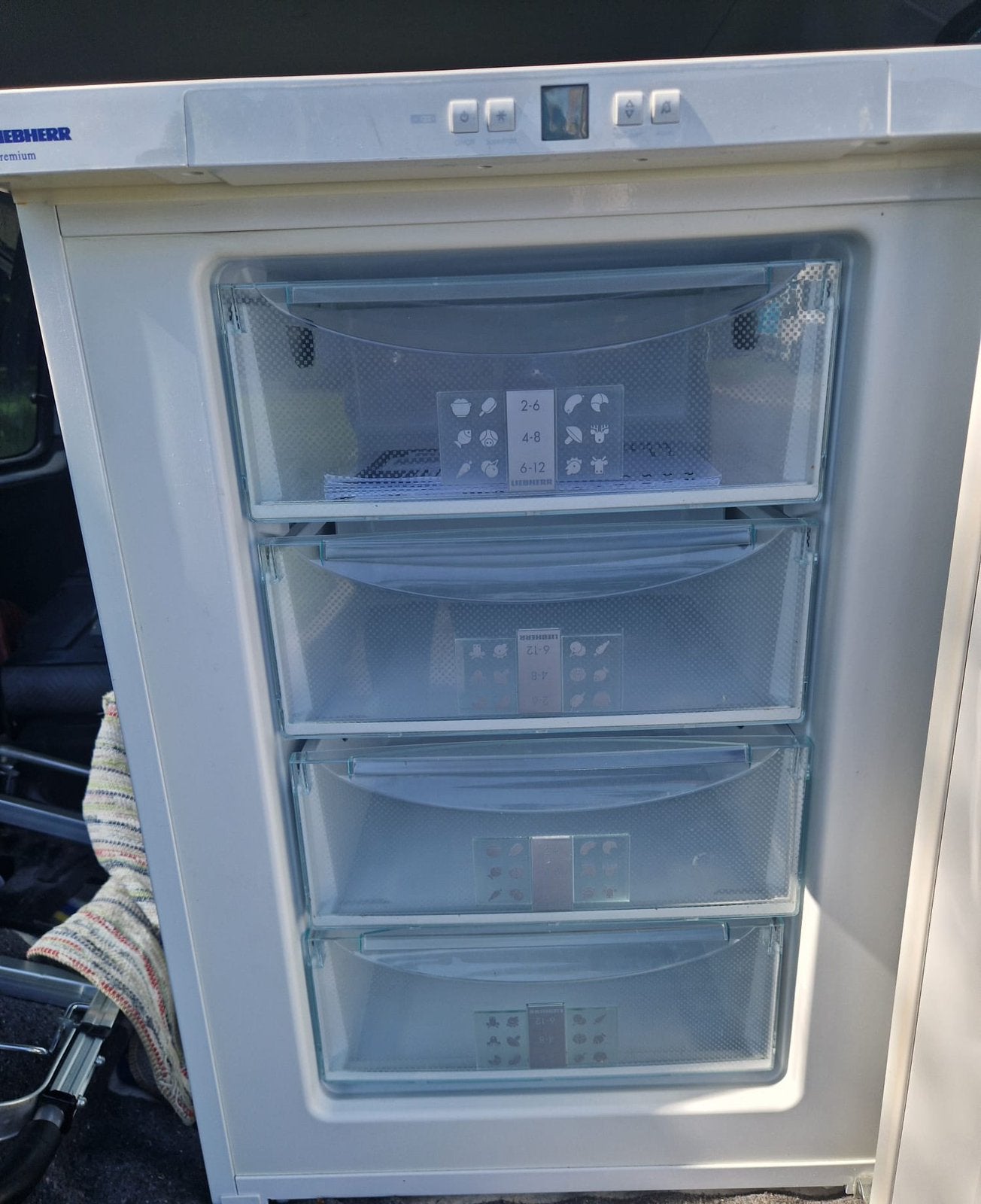 Liebherr GP1476 tafelmodel diepvries- uitstekend onderhouden, Witgoed en Apparatuur, Vriezers en Diepvrieskisten, Gebruikt, Minder dan 60 cm