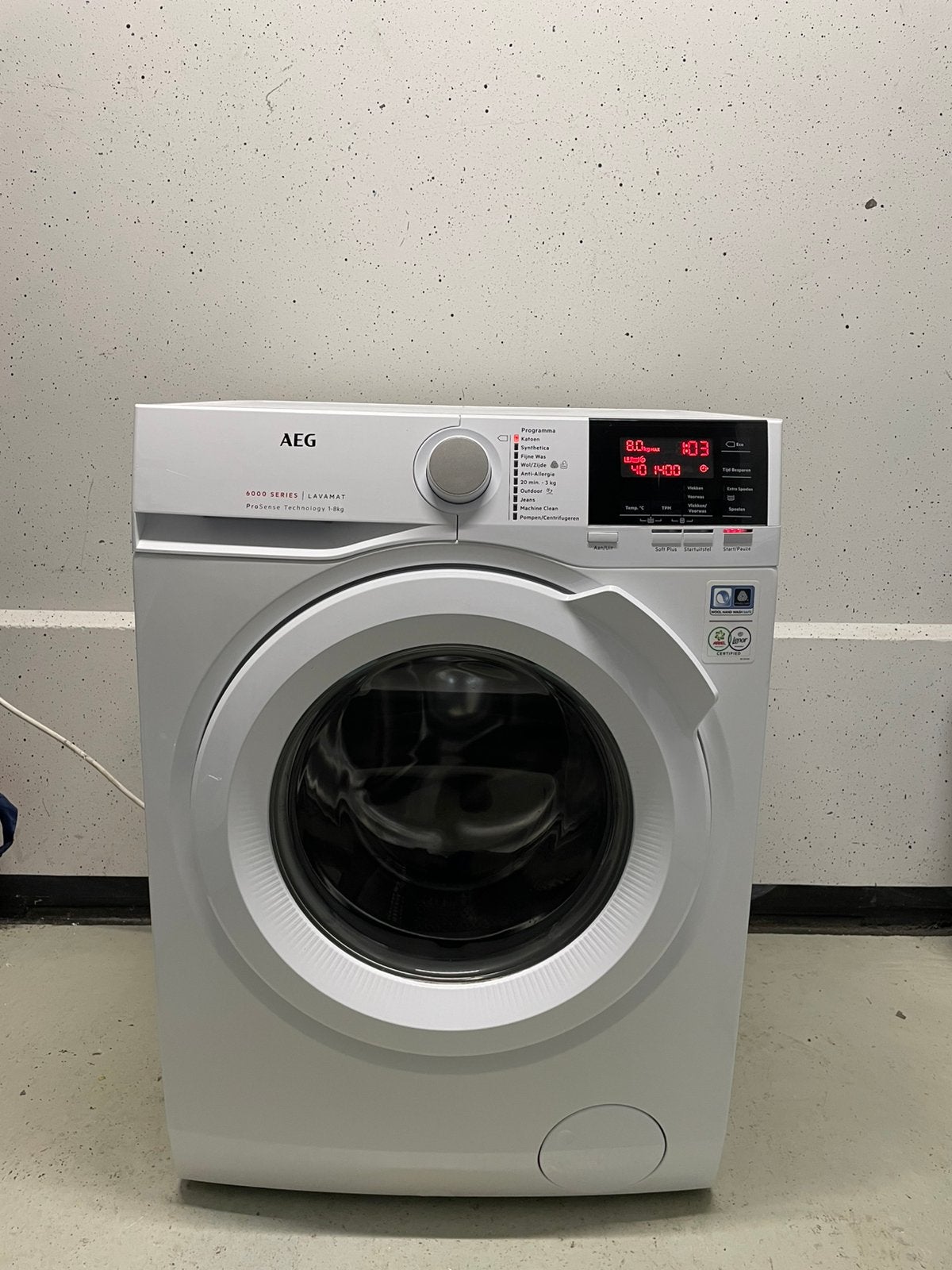 Aeg wasmachine - Bezorging + Garantie, Witgoed en Apparatuur, Vennootsweg 1 2404cg Alphen aan den rijn, Gebruikt, Consumersales.nl@electrolux.com