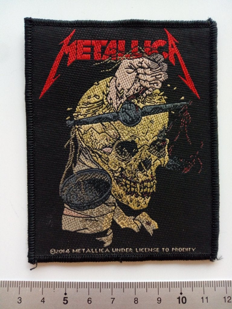 Metallica vrij mooie en nieuwe official 2014 patch 86, Verzenden, Nieuw, Kleding
