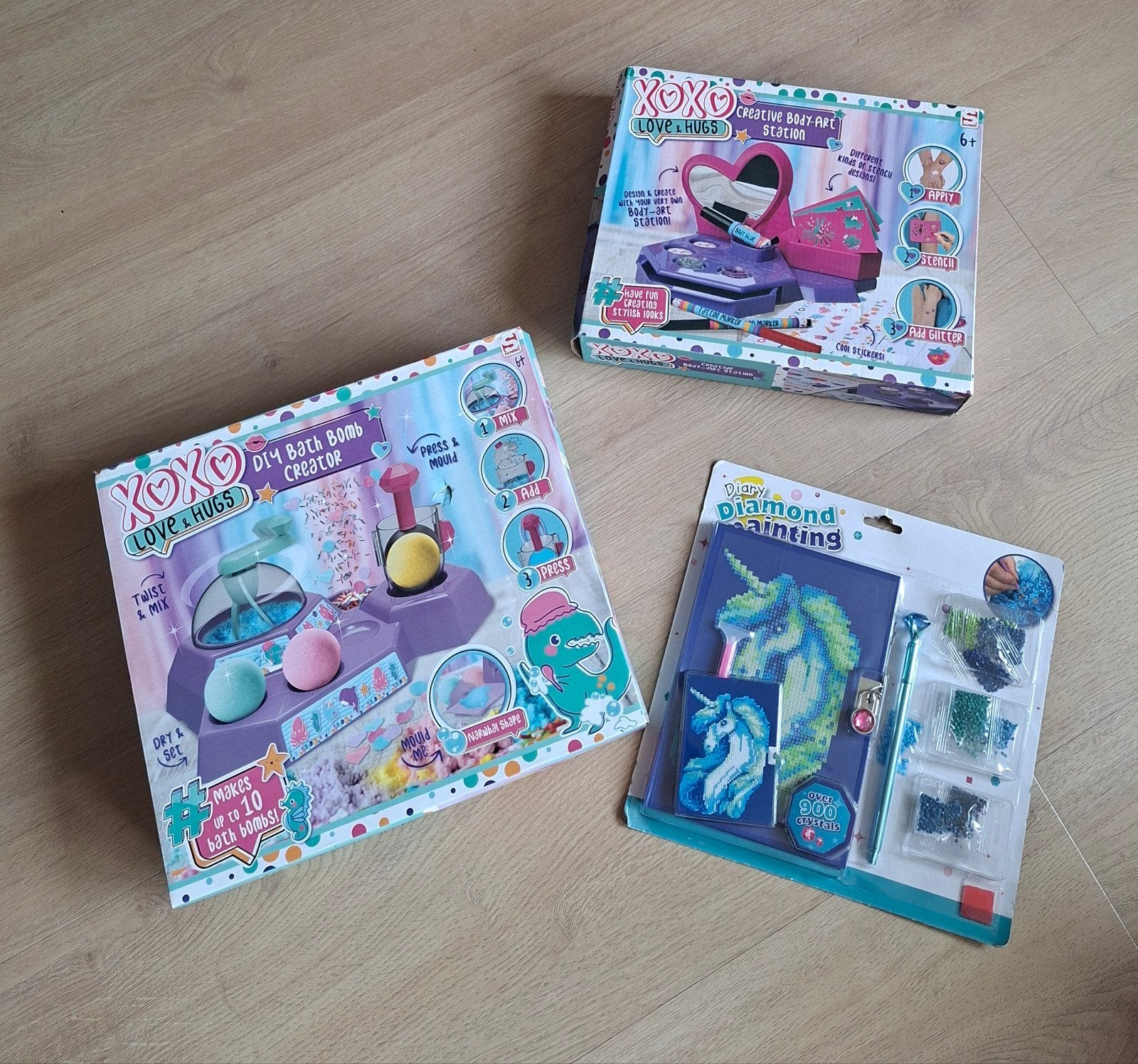 Knutselpakket / Do it yourself - 3 stuks - Nieuw!, Ophalen of Verzenden, Nieuw, Knutselwerk