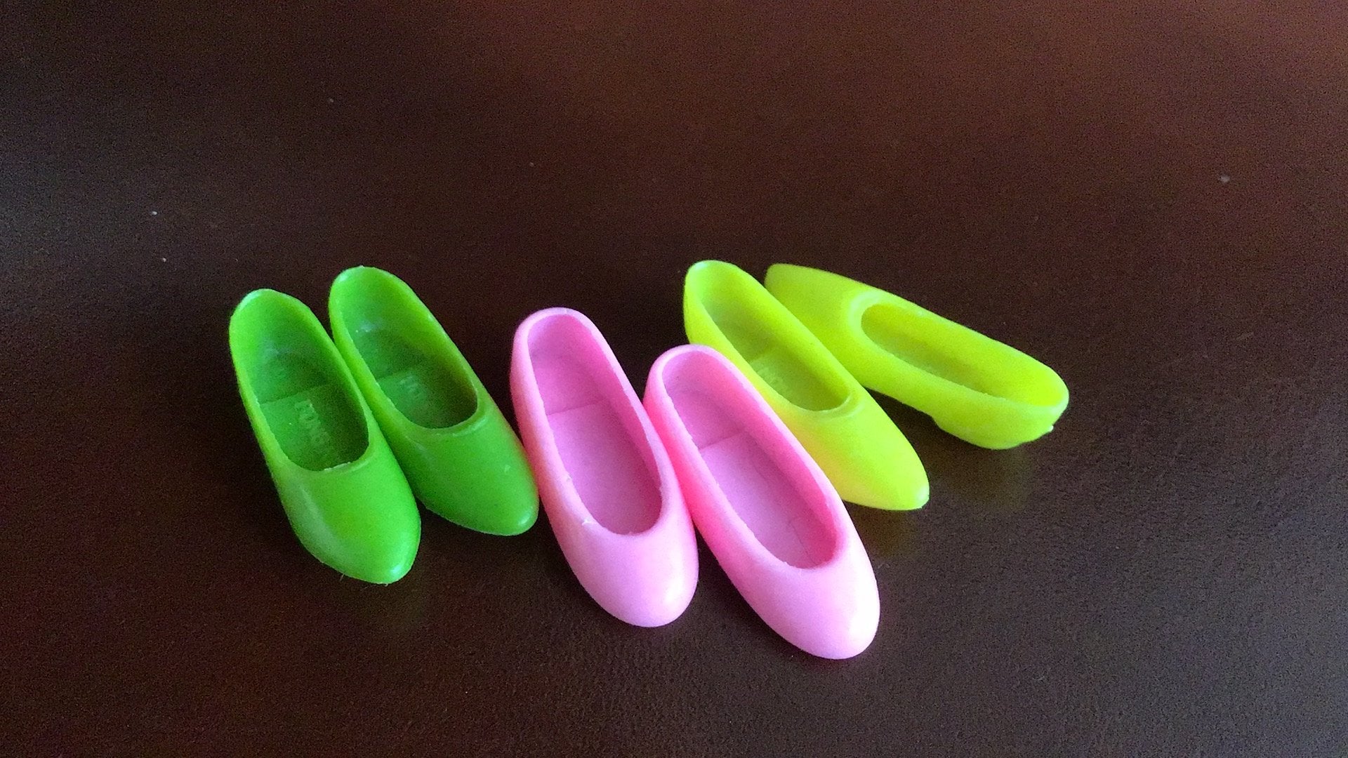 Barbie ballerina schoentjes 3 x, Ophalen of Verzenden, Zo goed als nieuw