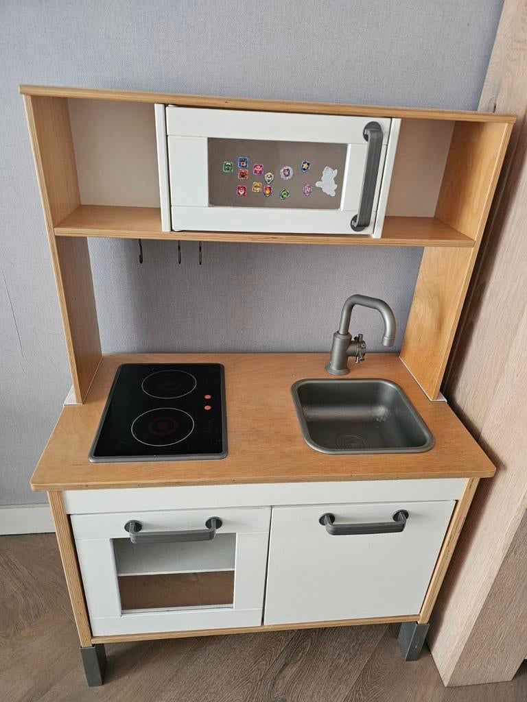 Ikea houten speelgoedkeuken, Ophalen