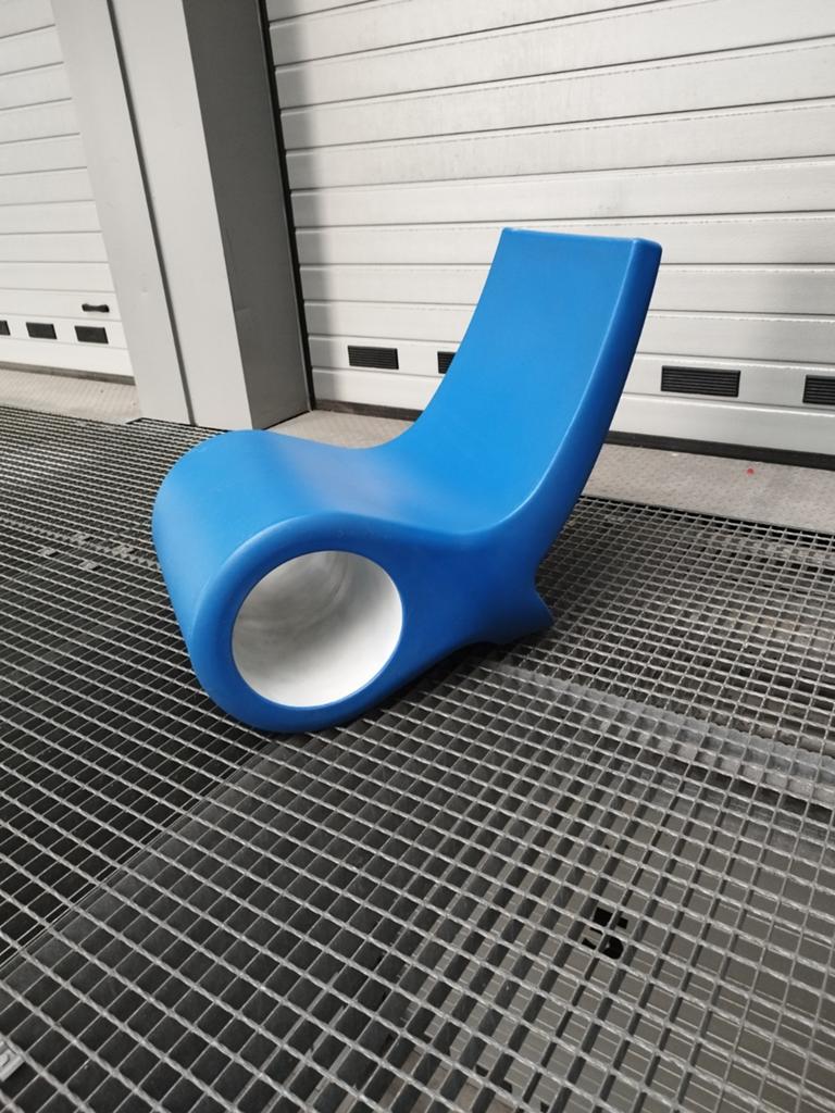 Originele Cappellini Fish Chair - Designklassieker, Ophalen of Verzenden, Zo goed als nieuw, Kunststof