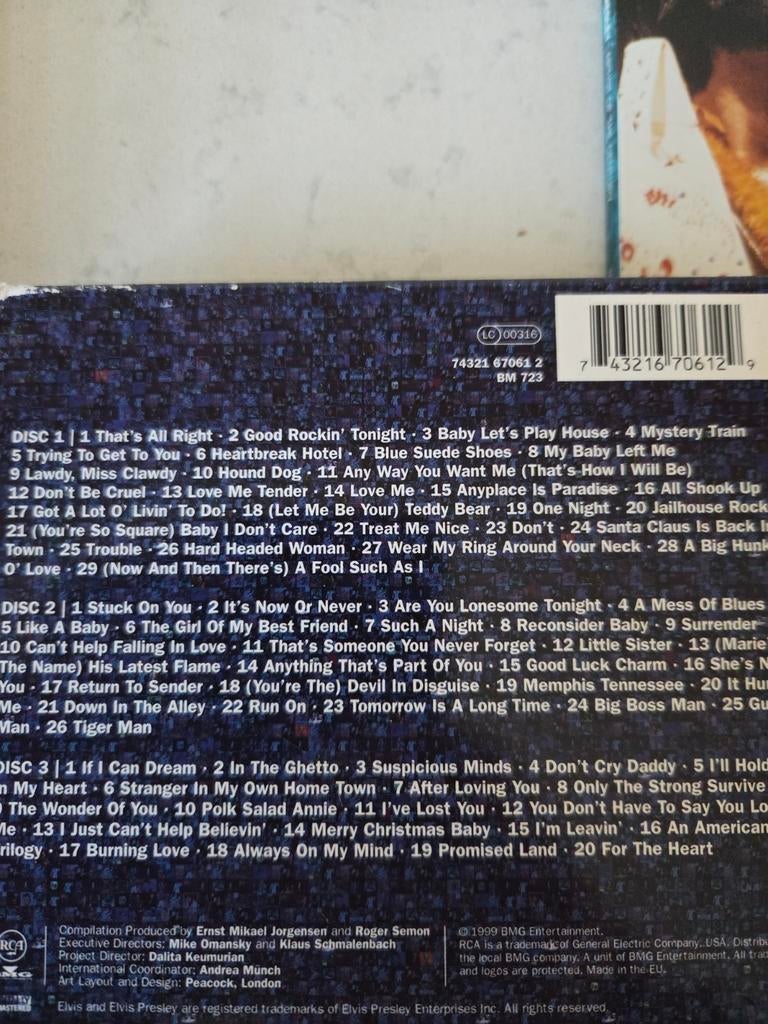 Elvis Presley - Artist of the century - 3 cd boxset, Ophalen of Verzenden, Zo goed als nieuw, Boxset