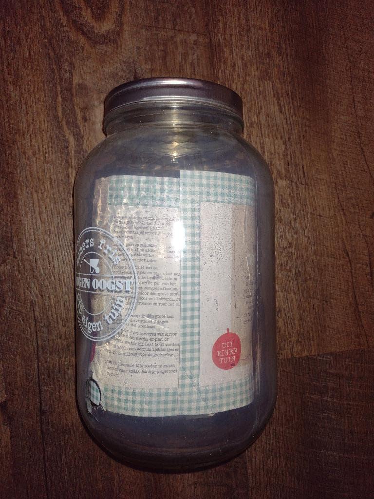 Drank of limonade tap Glas met kraantje, Ophalen of Verzenden, Meerkleurig, Overige merken, Glas