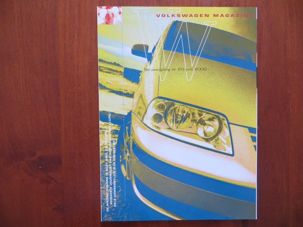 Volkswagen Magazine 20 (juni 2000) nieuwe Sharan, test: Lupo, Ophalen of Verzenden, Nieuw, Volkswagen