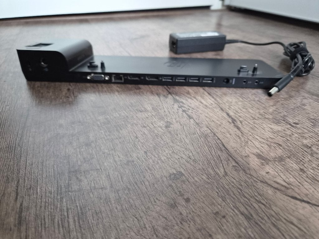 HP 2013 UltraSlim Dockin Station, Hp, Ophalen of Verzenden, Docking station, Gebruikt
