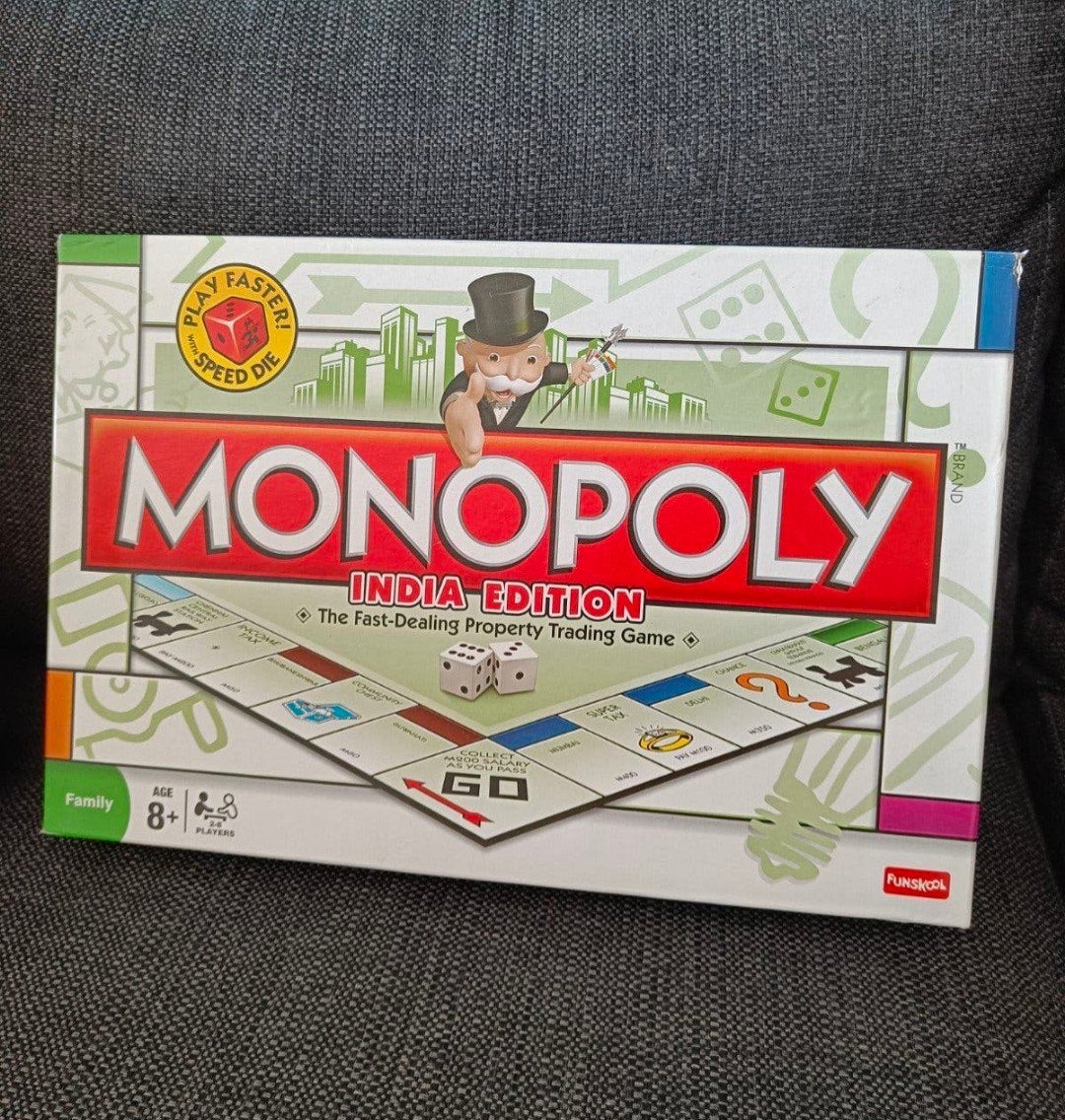 Monopoly India Edition - Zo goed als nieuw en compleet, Hobby en Vrije tijd, Drie of vier spelers, Ophalen of Verzenden, Zo goed als nieuw
