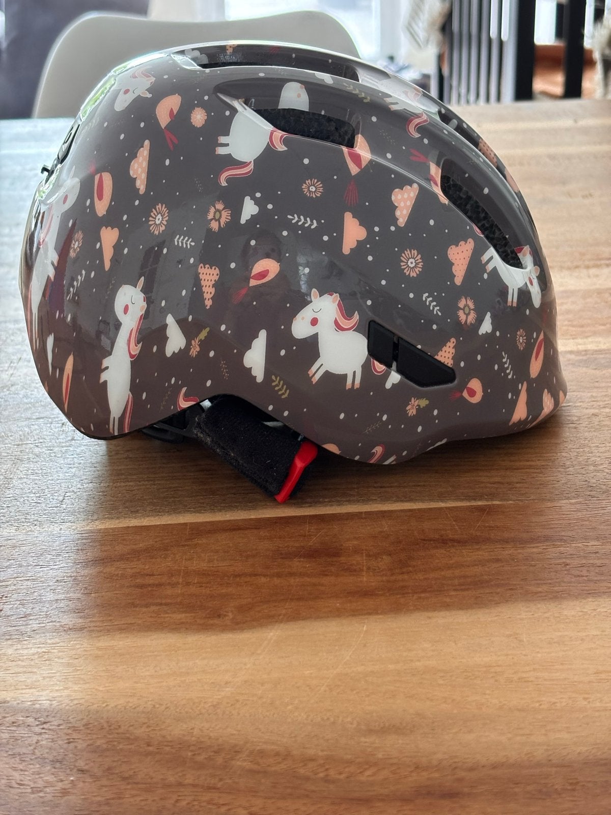 Abus Smiley 3.0 Unicorn Kinderhelm 45-50 cm, Ophalen of Verzenden, Zo goed als nieuw, Overige maten, Jongen of Meisje