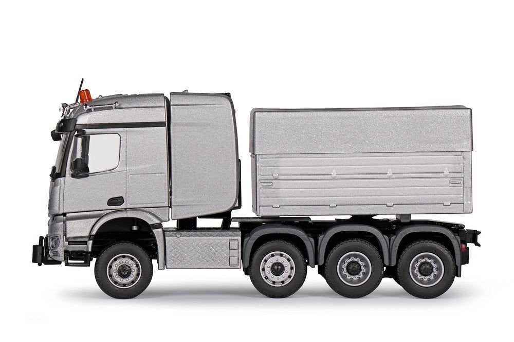 MERCEDES AROCS HEAVY DUTY STREAM SPACE -SILBER-1:50, Hobby en Vrije tijd, Ophalen of Verzenden, Nieuw, Bus of Vrachtwagen, Conrad