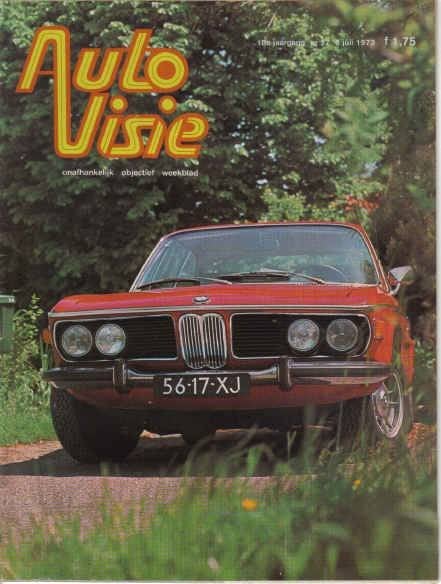 Autovisie 27 1973 : BMW 520i - Circuit Zandvoort, Boeken, Ophalen of Verzenden, Gelezen, Algemeen