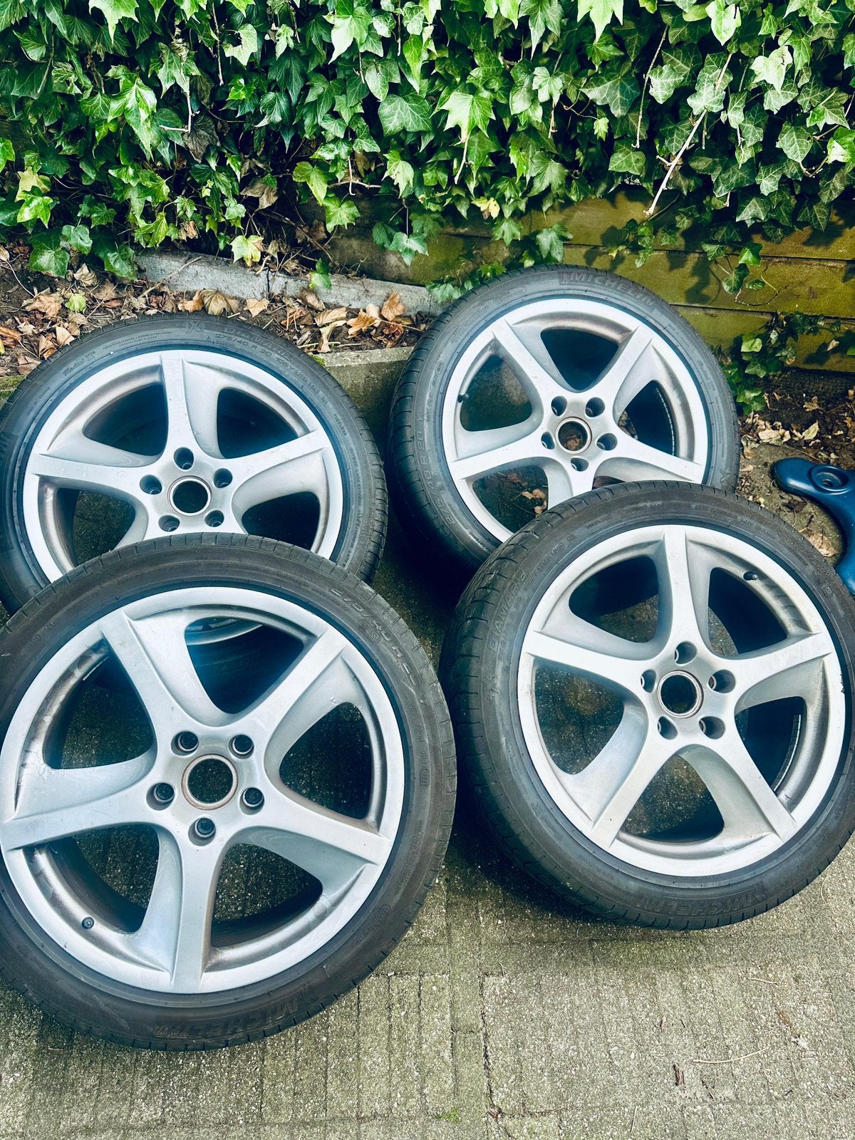 Porsche Cayenne 20 inch  Michelin banden, Ophalen, 275 mm, Banden en Velgen, 20 inch