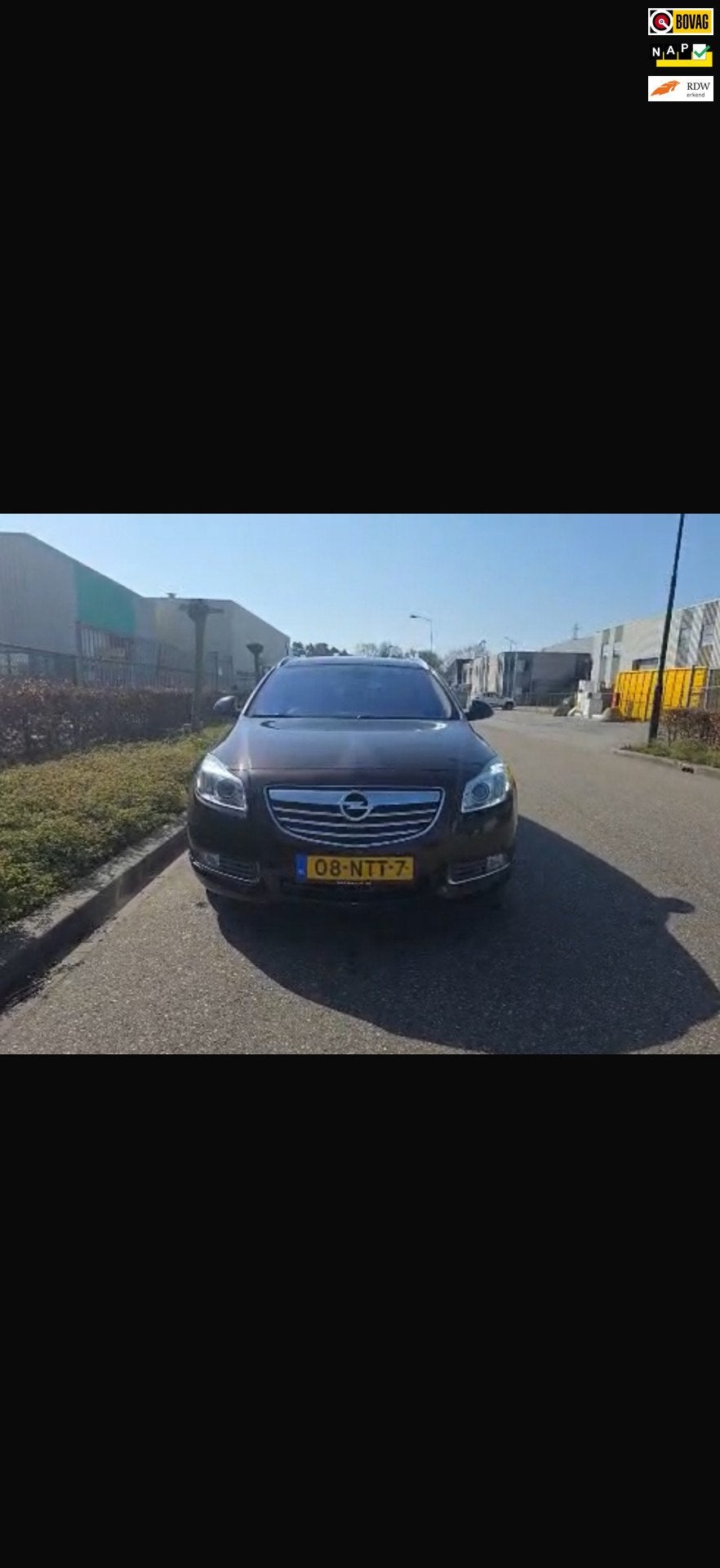Opel Insignia Sports Tourer 1.6 T Cosmo, Auto's, Euro 5, Gebruikt, 4 cilinders, Bruin