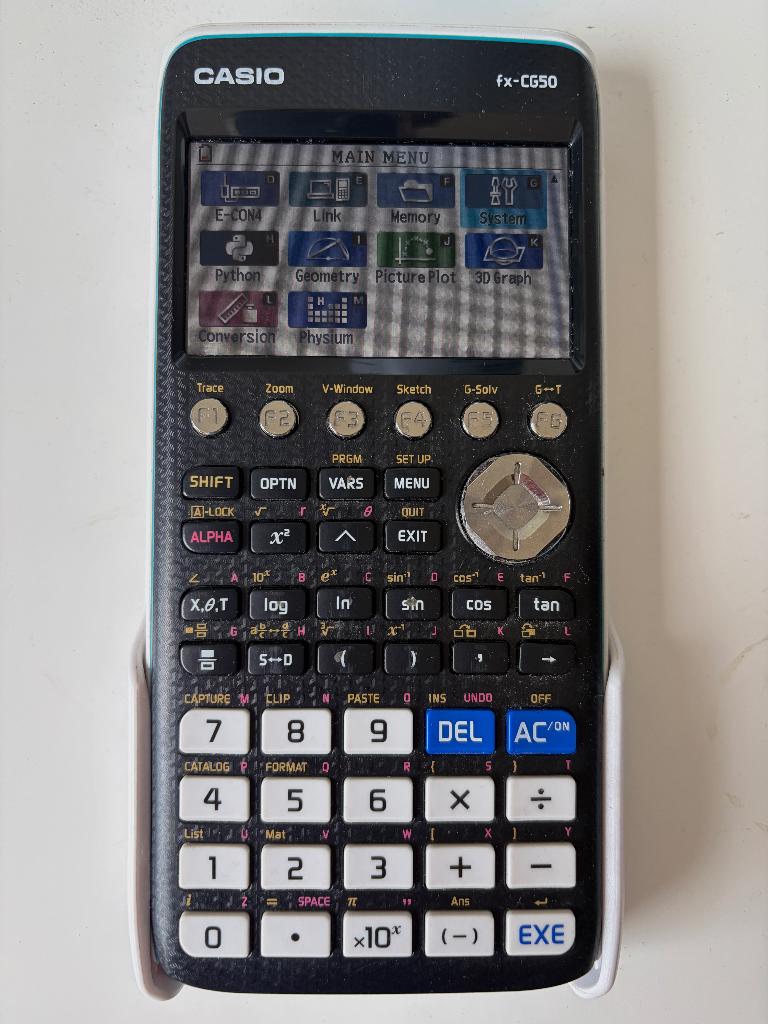 Grafische Rekenmachine - Casio fx-CG50, Diversen, Rekenmachines, Ophalen of Verzenden, Grafische rekenmachine, Zo goed als nieuw