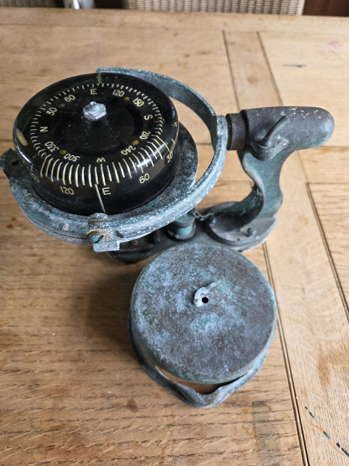 Sestrel Moore scheepskompas [Henry Browne & son LTD], Ophalen of Verzenden, Gebruikt, Zeilboot of Motorboot