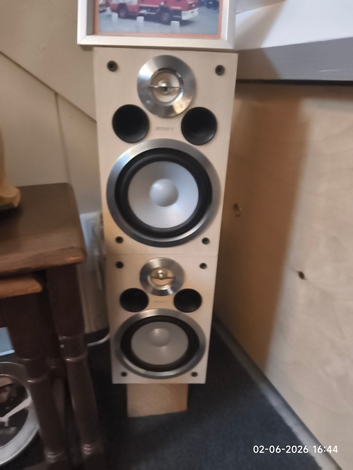 Goedwerkende Sony SS-CGPX7 boxen (2 stuks), Ophalen, Nieuw, Sony, Minder dan 60 watt