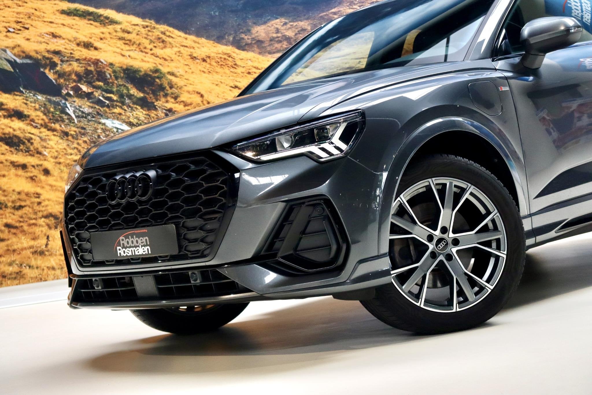 Audi Q3 Sportback 45 TFSI e S Line Ed|CAM|ACC|SFEER, Auto's, Audi, Gebruikt, Hybride Elektrisch/Benzine, 13 kWh, SUV of Terreinwagen